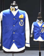 Father son Indian wedding coordinated outfit set by Pink Blue India