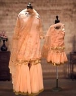 Mother daughter sharara combo set ethnic festive party wear stylish outfit