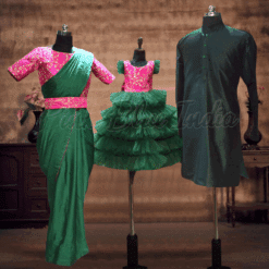 indian-family-matching-wedding-outfits