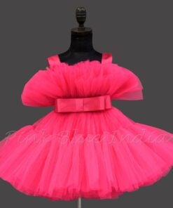 pink-girls-party-wear-frock