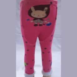 pink-toddler-pajamas-with-frills-and-cartoon-print