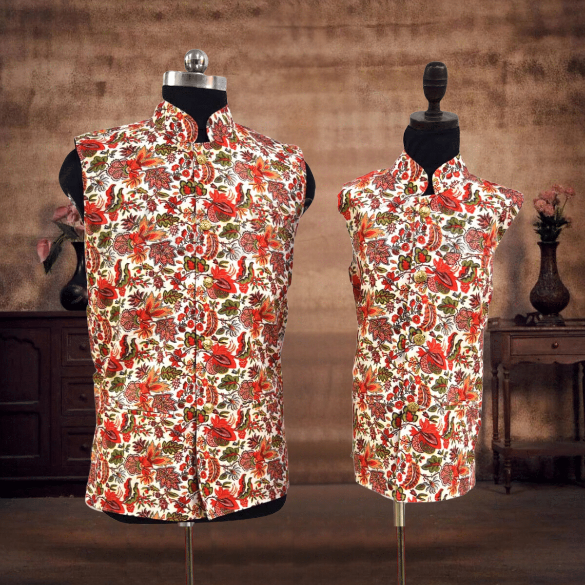 father-and-son-matching-silk-jackets