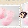 Soothing Pink Anti Slip Baby Socks for Indian Toddlers