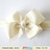 Cute Baby Headband in Off-White With a Bow in India