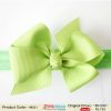 Bright Green Yellow Hair Band with a Bow for Indian Girls