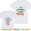 Beautiful Mommy and Wife Custom Dad and Daughter Matching T-shirt