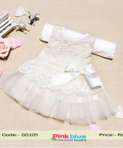 off-white infant dress