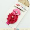 Gorgeous Pink Infant Flower Headband for Indian Girls
