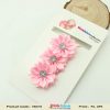 Elegant Pink Flower Hair Band for Toddlers