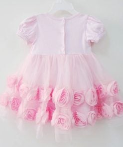 pink baby party dress