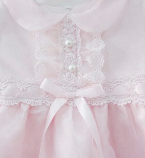 pink baby casual dress