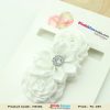 Posh White Color Flower Hair Band for Toddlers