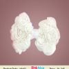Baby White Color Hair Bow for Infants