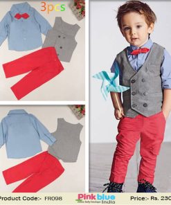 3 piece kids casual outfit