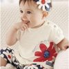 Buy Online 3-Piece Baby Girl Clothing Set in White and Blue