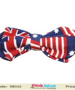 American Flag Bow Tie for Baby Boy