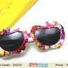 Pink and Purple Apple Frame Fancy Baby Glasses Sunglasses India