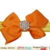 Attractive Yellow Hair Band for Toddlers in India with Orange Bow