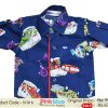 Smart Blue Colorful Cotton Printed Infant Shirt India