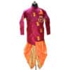 Baby boy dhoti jacket set for wedding festive traditional wear