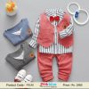 Baby Boys Suits Partywear waistcoat outfit Striped Shirt and Pant