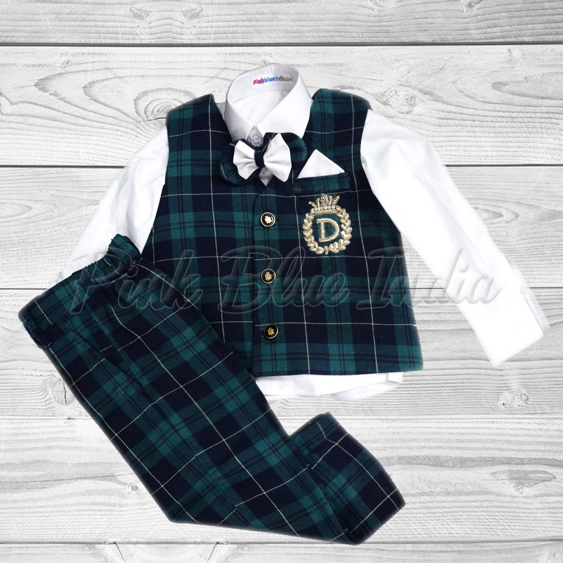 Baby Boy Gentleman Outfit Suit - personalised birthday outfit