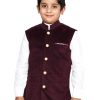 Stylish Little Boys Sleeveless Modi Style Nehru Jacket