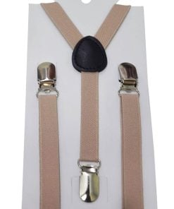 Adjustable 1-15 Years Baby Boys Suspenders in Brown Color