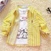 Indian Baby Boy Yellow Cotton Shirts in Long Sleeves for Sale