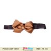 Gorgeous Brown Hair Band With Beige Ribbon Bow
