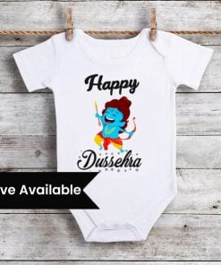 First Dussehra Romper - Baby Dussehra Onesie - Kids T-shirts Online