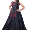 Baby Girl Black Party Wear Gown, Black Dress Online 4 to 9 year Girls