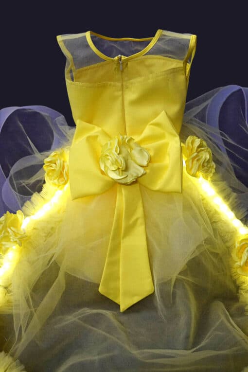 Led Light Party wear Dress, prom girl dress with led lights