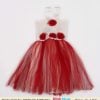 Baby Girl Red and Pink Flower Party Princess Tutu Gown Online