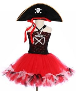 Baby Girl Pirate Tutu Dress Costume - Princess Birthday Party