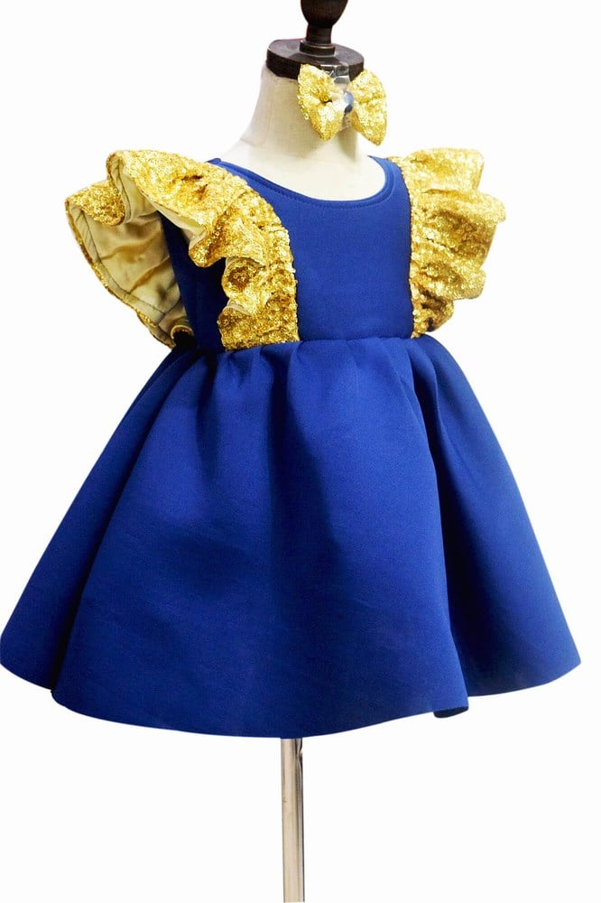 Gorgeous Gown Dress Baby Girls Elegant Bowknot Floral - Temu
