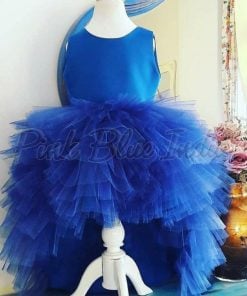 High Low Blue Dress, Baby Girl Premier Dress Online