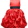 Red Baby Girls Balloon Style 1st Birthday Dress New Collection 2017