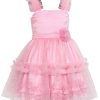 Shop Infant Baby Girl Wedding Formal Party Dress Silk and Net Online India