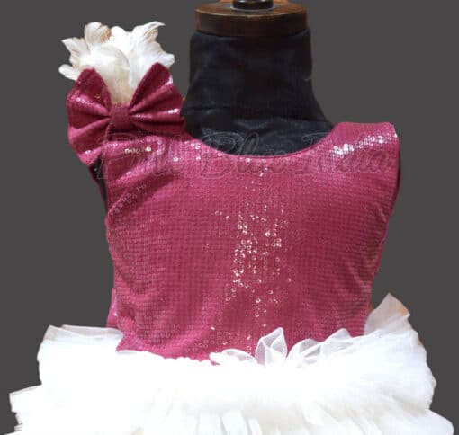 Buy Baby Girl White Layered Dress - Layered High Low Gown