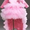 Buy Kids Birthday Dress - Baby Girl Pink First Birthday Party Dress - princess gown
