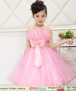 pink floral birthday dress