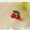 Shop Online Cute Baby Pink Hair Pin with Red Cherry Motifs for Infants