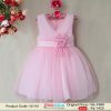 pink flower baby dress
