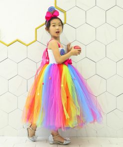 Colorful Rainbow Birthday Tutu Dress - Candyland Tutu Costume