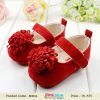 Elegant Belle Baby Shoes with Complimentary Flower