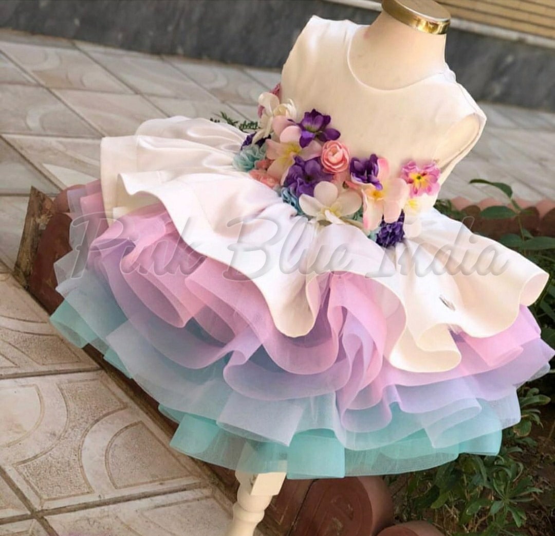 1 Year Birthday Clothes Unicorn Girl | Unicorn Baby Birthday Dress 1 Year -  1 Dress - Aliexpress