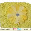 Stretchable Yellow Flower Headband for Kids Girl