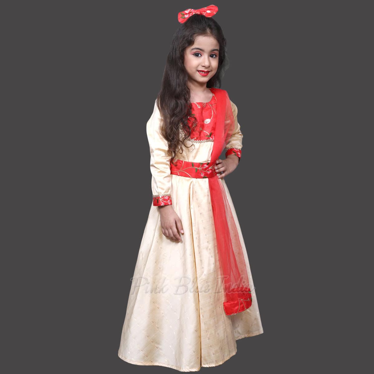 Beige Dress - Buy Beige Long Gown Wedding Dress in India