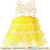 Baby Toddler Girl White Roses Flower Birthday and Partywear Dress